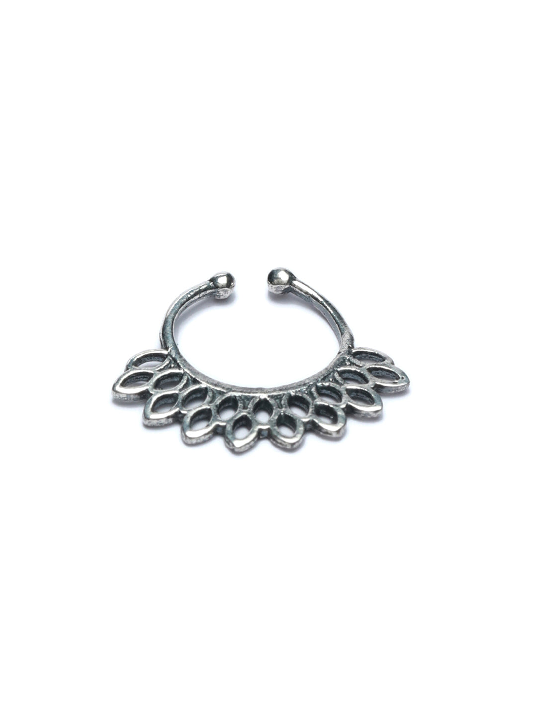 925 Sterling Silver Handmade Nose Hoop Ring Septum Piercing Jewelry for  Women, 7mm 22 Gauge : Handmade Products - Amazon.com